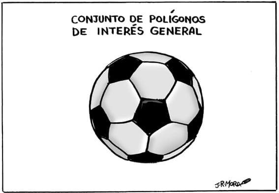 Conjunto de polígonos de interés general de JR Mora